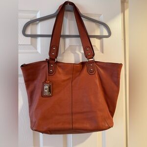 Tignanello Leather Shoulder Bag